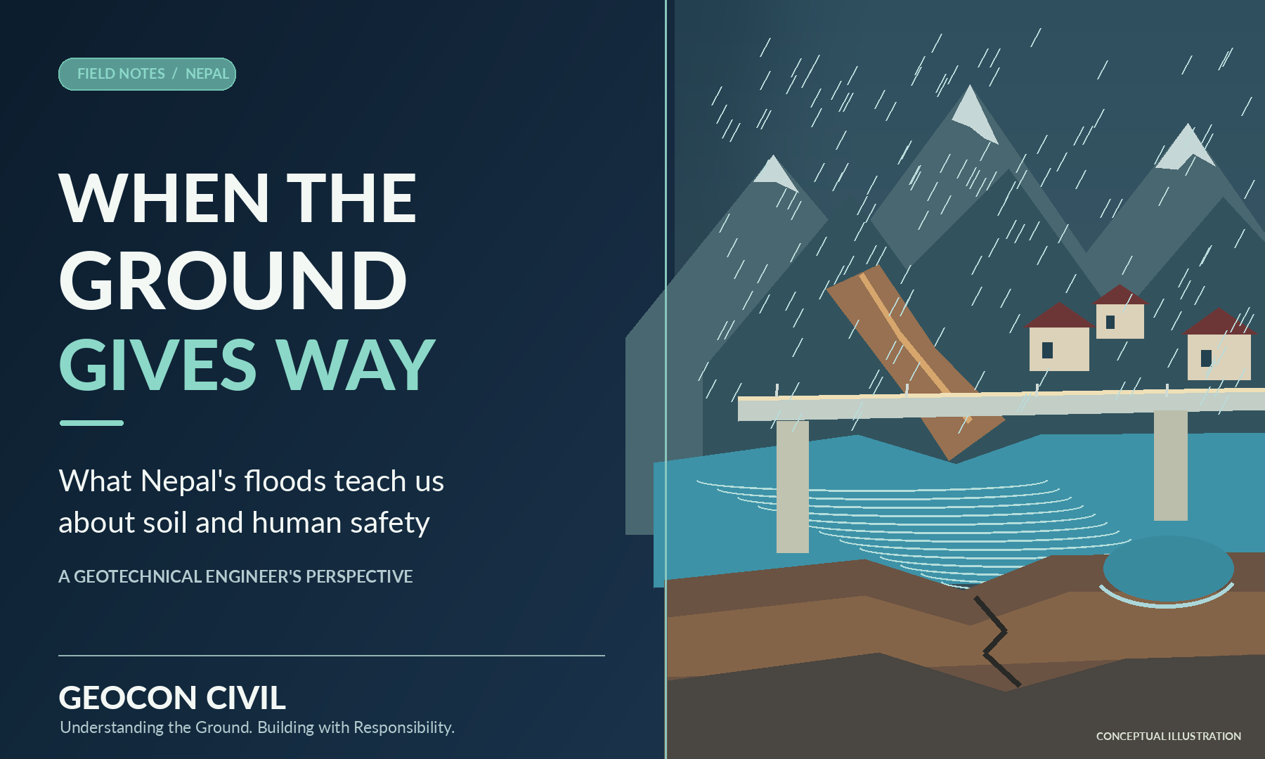 When the Ground Gives Way: What Nepal’s Floods Teach Us About Soil and Human Safety